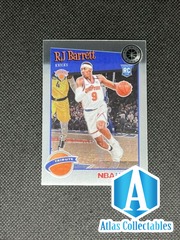 2019-20 Panini Hoops Premium Stock RJ Barrett Tribute Rookie Card #298